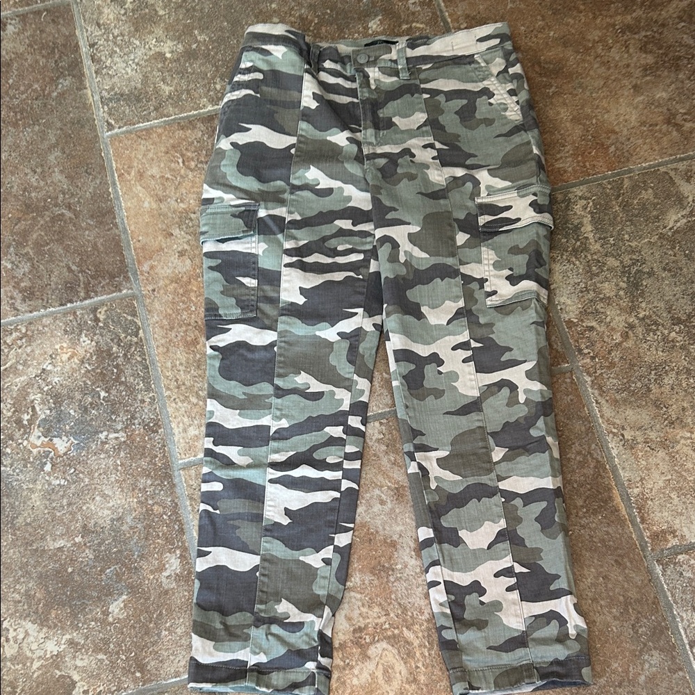 J. Crew Camouflage Cargo Pants